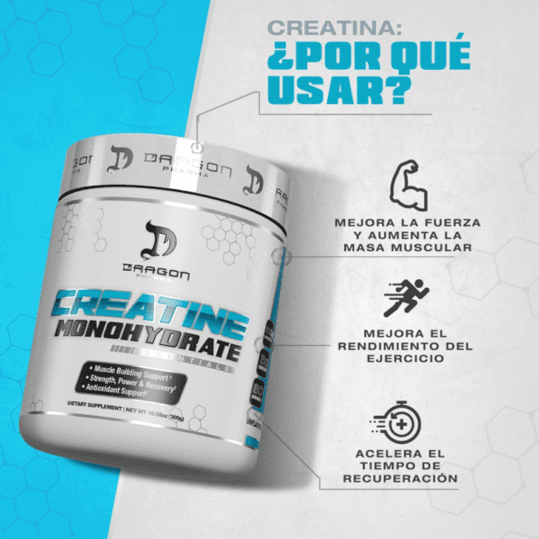 Dragon Creatine Monohydrate 1000 gr - Imagen 4