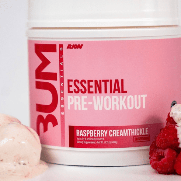 Raw CBUM Essential Pwo | Sabor Raspberry Creamthickle | 30 serv - Imagen 6