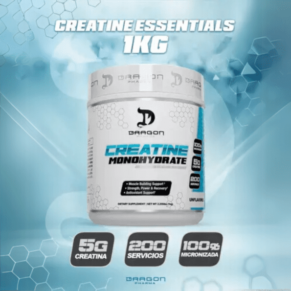 Dragon Creatine Monohydrate 1000 gr - Imagen 5