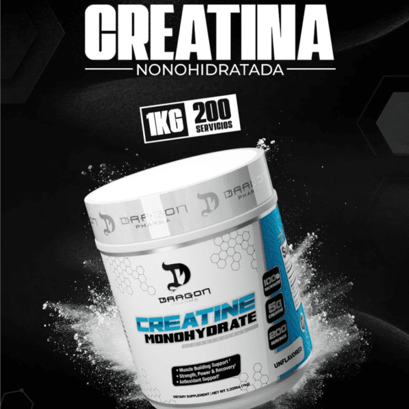 Dragon Creatine Monohydrate 1000 gr - Imagen 6