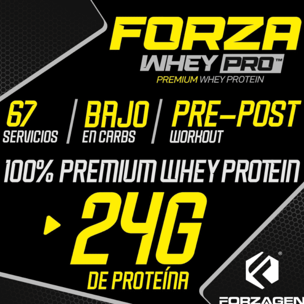 Forzagen | Forza Whey Pro 2.27 kg (5 lb) | Sabor Cookies and Cream - Imagen 7