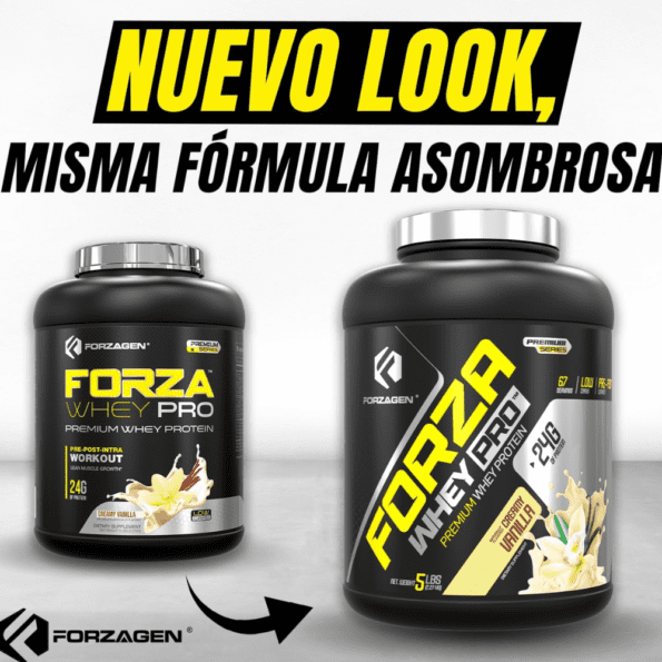 Forzagen | Forza Whey Pro 2.27 kg (5 lb) | Sabor Cookies and Cream - Imagen 9