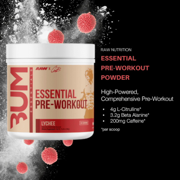 Raw CBUM Essential Pwo | Sabor Lychee | 30 serv - Imagen 4