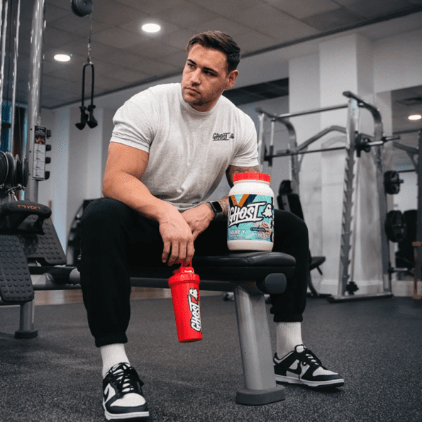 GHOST Whey Protein 924g (2 lb) | Sabor Cinnabon | Proteína aislada de suero de leche - Imagen 12