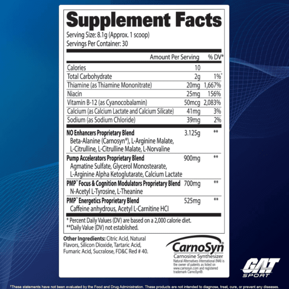 GAT | PMP 30 Servings - Imagen 2