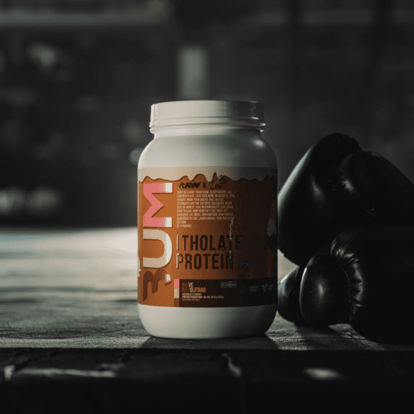 RAW CBUM ISO 780g (1.72 lbs) Proteína aislada de suero de leche | Sabor Nieve Napolitano - Imagen 8