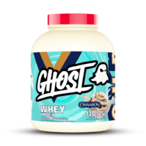GHOST Whey Protein (5 lb) | Sabor Cinnamon | Proteína aislada de suero de leche