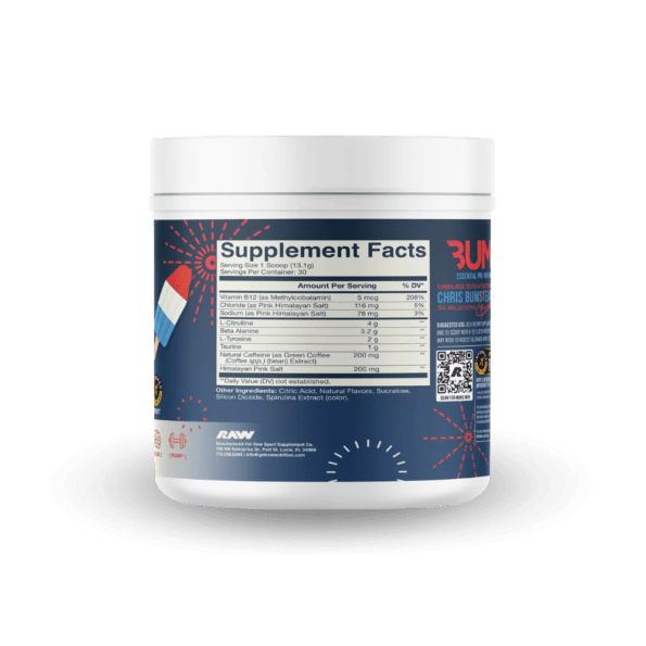 Raw CBUM Essential Pwo | Sabor Red White and Bum | 30 serv - Imagen 2