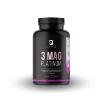 Blife | 3 Mag Platinum Mezcla De Citrato, Glicinato Y L-Treonato De Magnesio | 240 caps