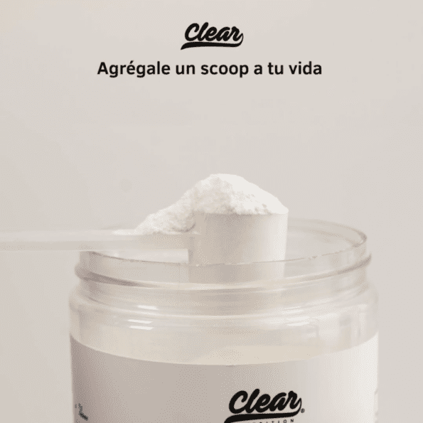 Clear Nutrition | Clear PUMP (500 gr) Sin Sabor y Sin Estimulantes - Imagen 10