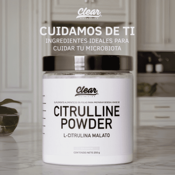 Clear Nutrition | Citrulline Powder 50 serv (250 gr) - Imagen 7