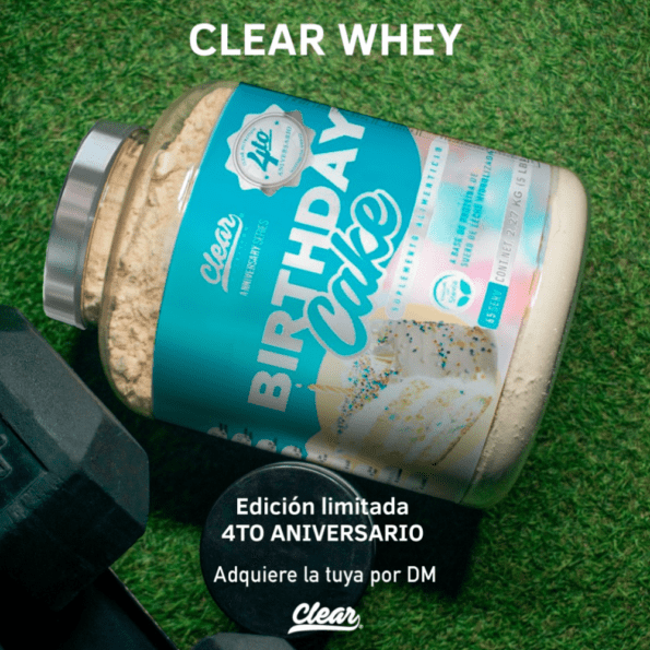 Clear Nutrition | Clear Whey (5 lb) Proteina de Suero de Leche - Imagen 15