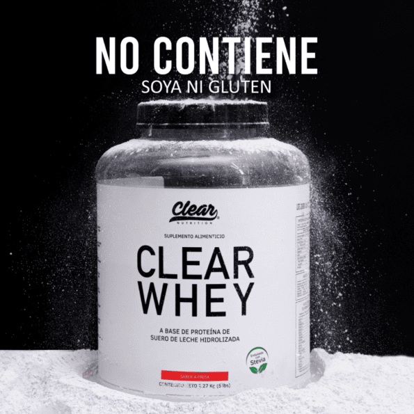 Clear Nutrition | Clear Whey (5 lb) Proteina de Suero de Leche - Imagen 16