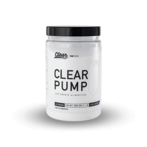 Clear Nutrition | Clear PUMP (500 gr) Sin Sabor y Sin Estimulantes