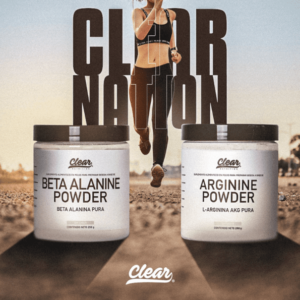 Clear Nutrition | Arginine Powder 50 serv (250 gr) - Imagen 3