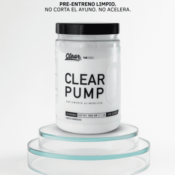Clear Nutrition | Clear PUMP (500 gr) Sin Sabor y Sin Estimulantes - Imagen 6