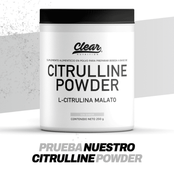 Clear Nutrition | Citrulline Powder 50 serv (250 gr) - Imagen 6