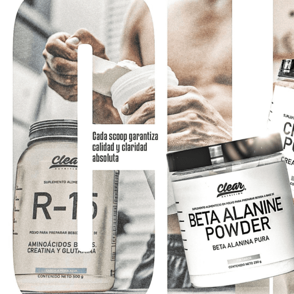 Clear Nutrition | Beta Alanine 100% Pura | 100 serv (250 gr) - Imagen 6