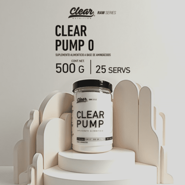 Clear Nutrition | Clear PUMP (500 gr) Sin Sabor y Sin Estimulantes - Imagen 8
