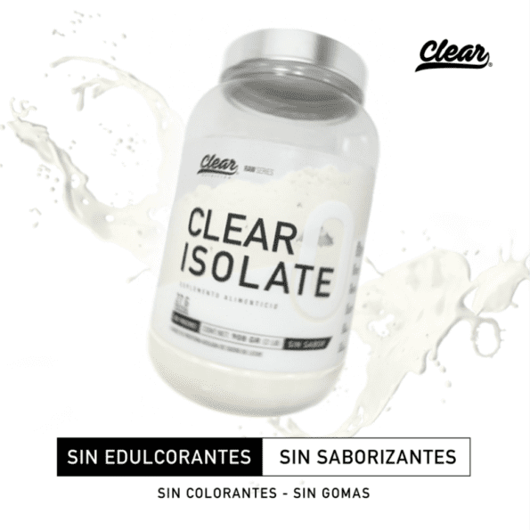 Clear Nutrition | Clear Isolate (2 lb) Sin sabor - Imagen 7