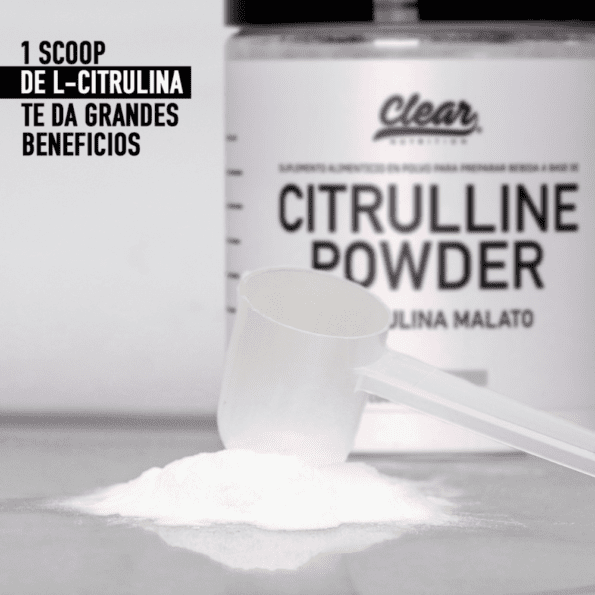 Clear Nutrition | Citrulline Powder 50 serv (250 gr) - Imagen 8