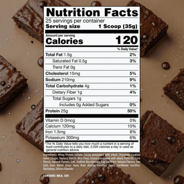 RAW CBUM ISO 780g (1.72 lbs) Proteína aislada de suero de leche | Sabor Mocha Latte - Imagen 2