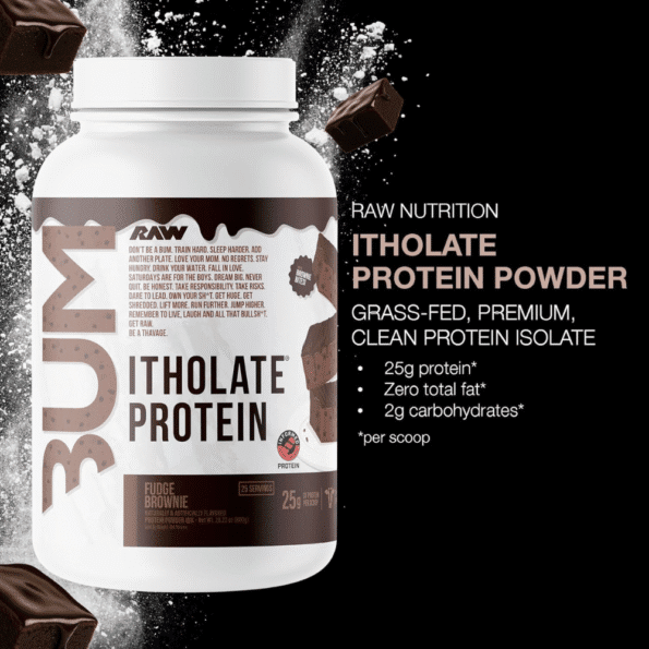 RAW CBUM ISO 780g (1.72 lbs) Proteína aislada de suero de leche | Sabor Mocha Latte - Imagen 3