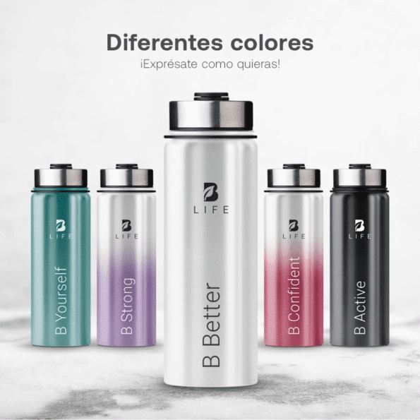 Blife | Botella Térmica 32oz WHITE - Imagen 4
