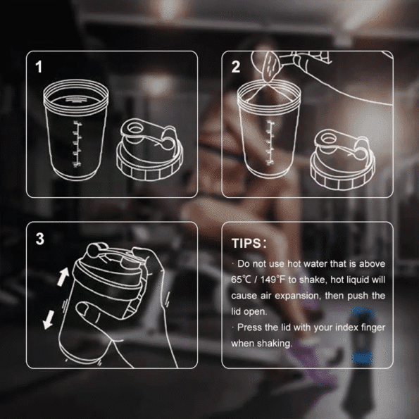 Shaker Spider | Mezclador De Proteínas - Imagen 5