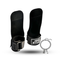Muñequera | Straps Lifting Grip Piel Gym