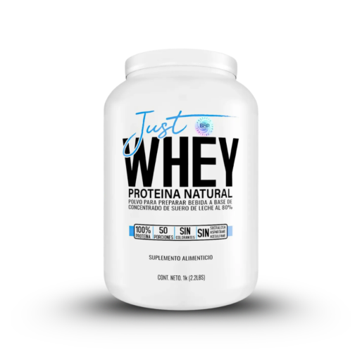 BHP | Proteína Just Whey 1 kg (2.2 lb) 50 serv | Sabor Natural
