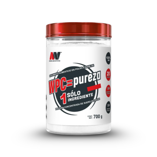 Advance Labs Nutrition | Proteína Suero de Leche WPC = pureza | Sin sabor 700 g