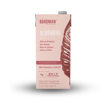 BIRDMAN | Bebida Vegetal de Chícharo Sabor Almendra Vainilla 946 ml