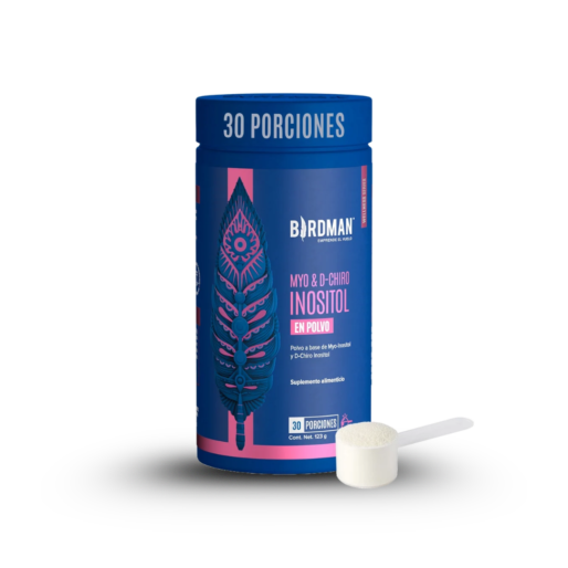 BIRDMAN | Birdman Myo & D-Chiro Inositol 4100 mg en Polvo | Alta Concentración en Proporción 40:1 | 30 Porciones | 123 g