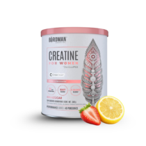BIRDMAN | Creatine for Women con Myo Inositol y D-Chiro Inositol | Ácido Hialurónico, Zinc, Metilfolato y Vitaminas | SABOR Pink Lemonade | 40 Porciones | 348g